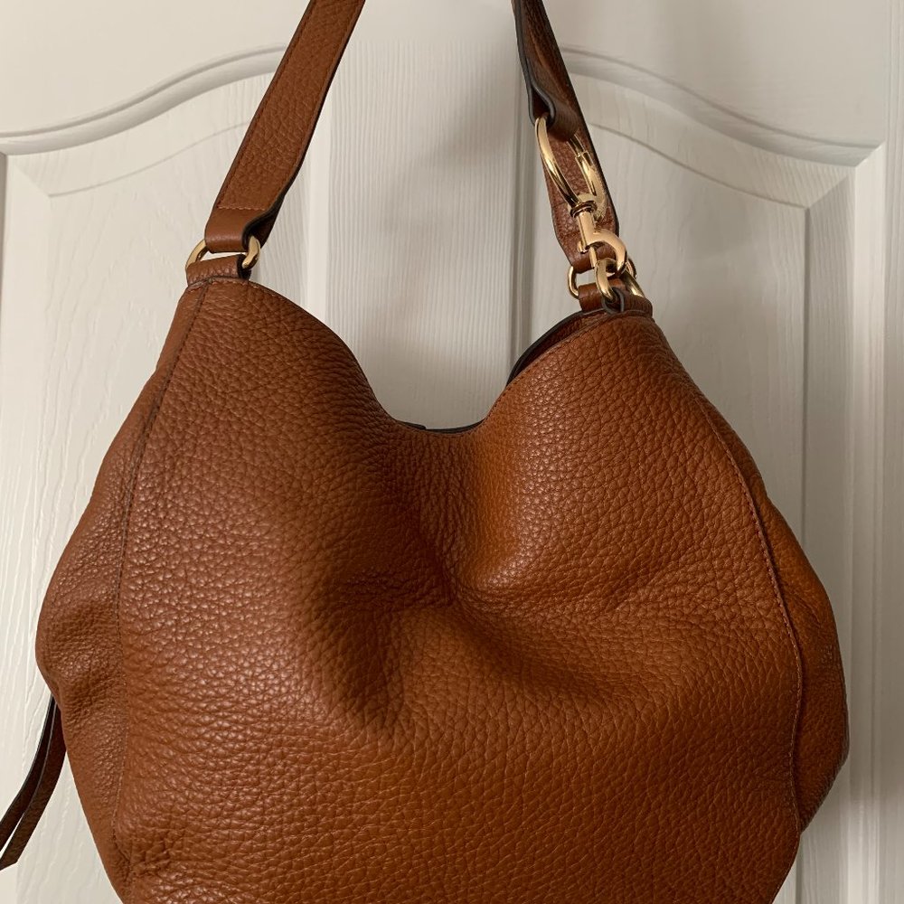 ***Vince Camuto Chestnut Brown Shoulder Bag***